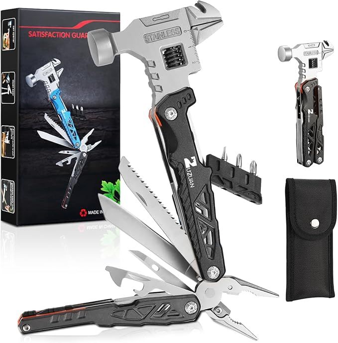 16 in 1 Multitool Professional Stainless Steel Hammer
